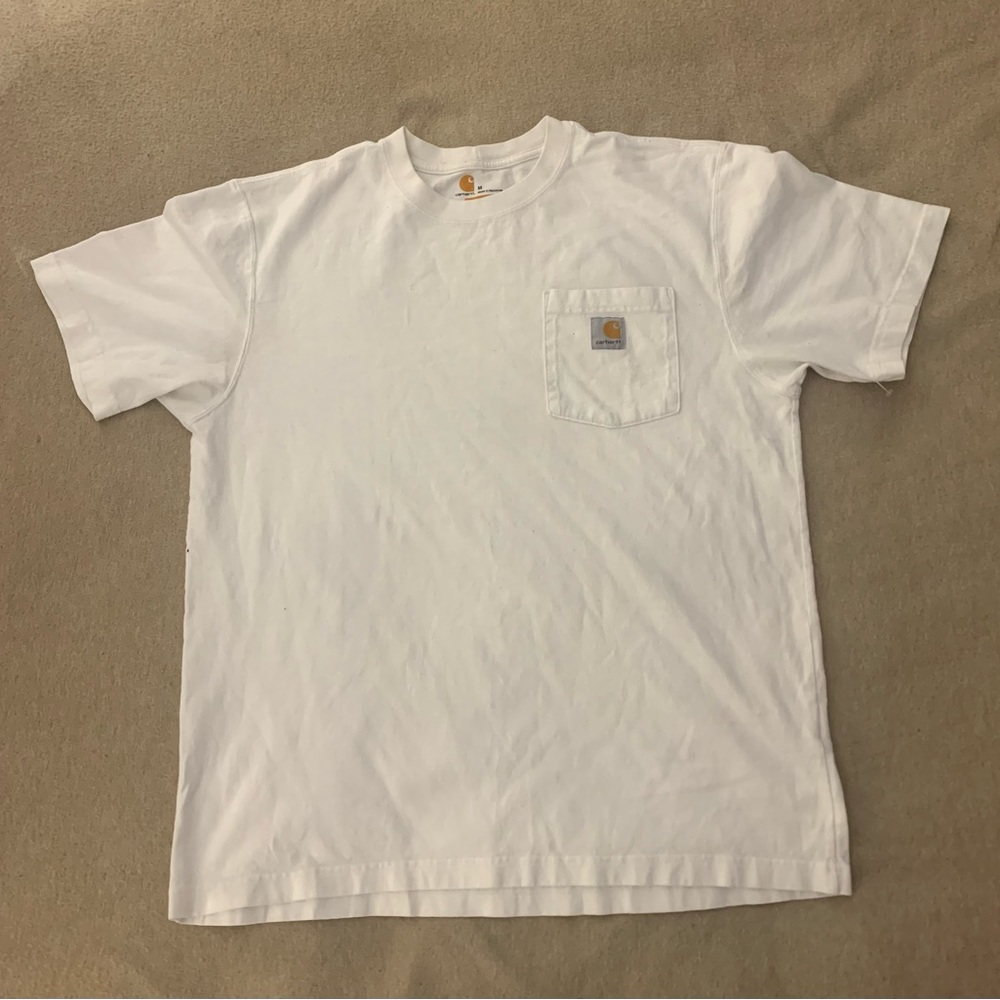 Carhartt Men's Workwear Pocket T-Shirt White Medium